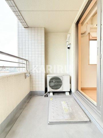 リヴクレール鴫野のバルコニー