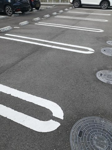 ルーベル論田Ａの駐車場