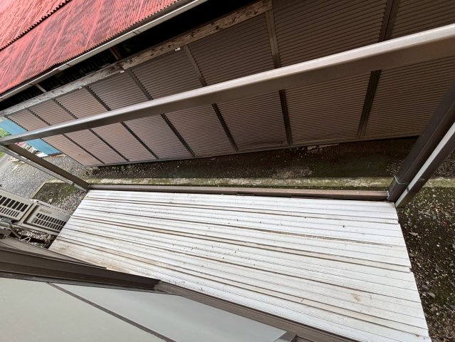 陽当たり良好なバルコニーです