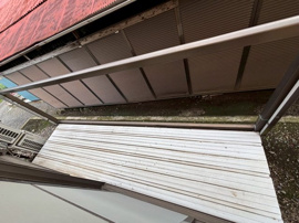 陽当たり良好なバルコニーです