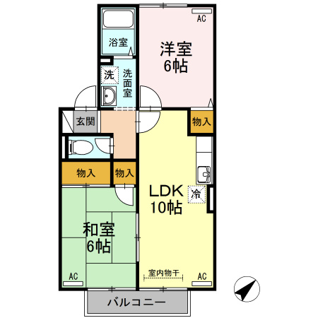 リバーポートレイの間取り