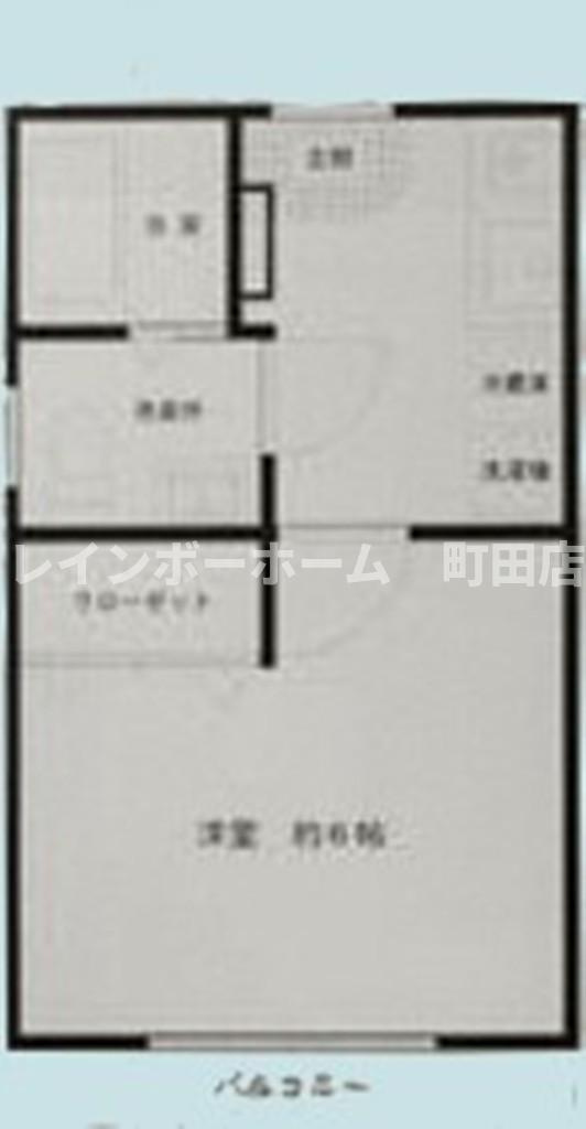グリーンヒルズ※初期費用分割後払いサービス利用可能物件の間取り