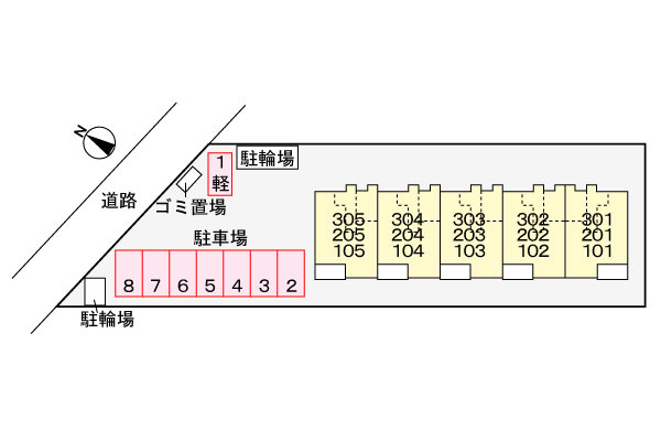 フロムワンの区画図