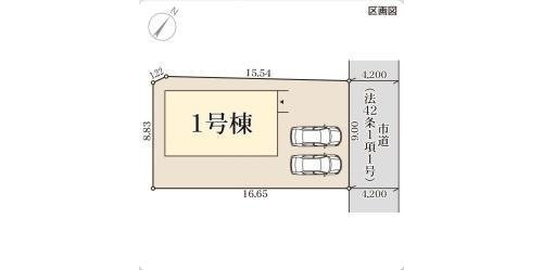 リーブルガーデン　倉敷市福田町古新田第11【仲介手数料無料】の区画図