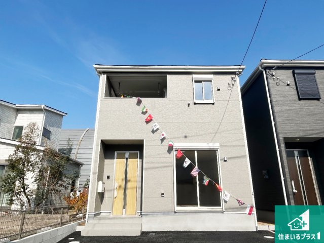 神戸市垂水区上高丸　第1期　新築一戸建ての外観|安心の10年保証！外観を美しく保ち、雨水で汚れを落とします！気になることがありましたら、お気軽にお問い合わせください！