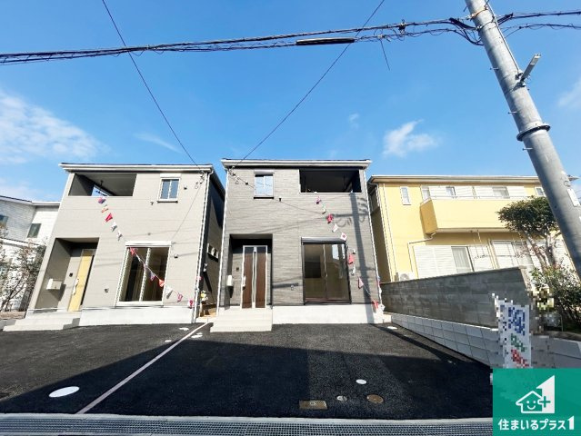 神戸市垂水区上高丸　第1期　新築一戸建ての外観|お客様に長く安心して住んでいだだける事にこだわった家づくり！住んでからのアフターサービスにもしっかりと取り組んでいます！