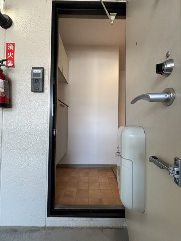 コンフォールコート　A棟の玄関