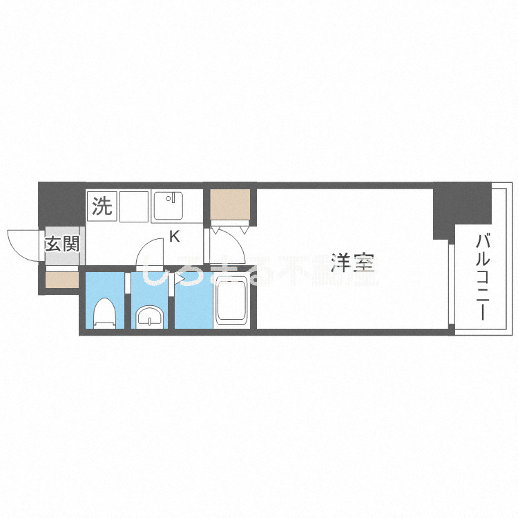 ミア・カーサあわざの間取り