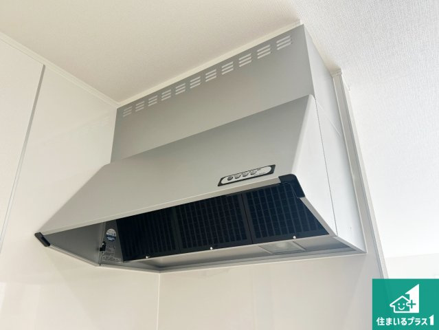 神戸市垂水区上高丸　第1期　新築一戸建ての設備|汚れにくいスロットフィルタでお手入れラクラク！ＬＥＤ照明付き！