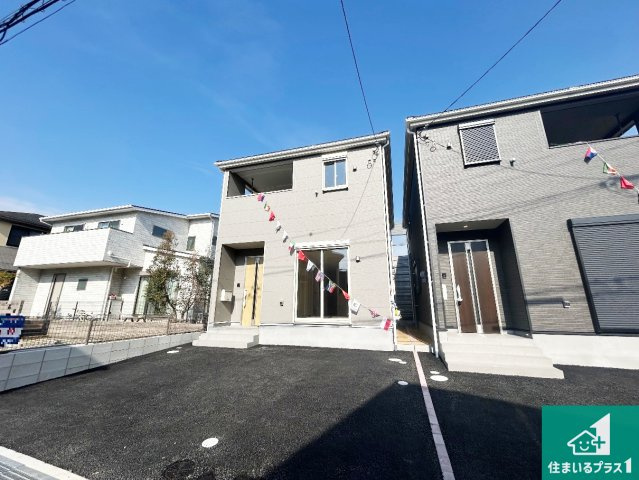 神戸市垂水区上高丸　第1期　新築一戸建ての外観|安心の10年保証！外観を美しく保ち、雨水で汚れを落とします！気になることがありましたら、お気軽にお問い合わせください！