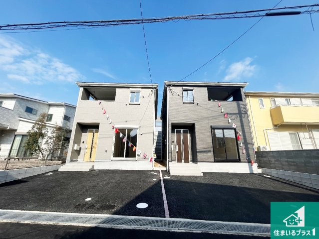 神戸市垂水区上高丸　第1期　新築一戸建ての外観|お客様に長く安心して住んでいだだける事にこだわった家づくり！住んでからのアフターサービスにもしっかりと取り組んでいます！