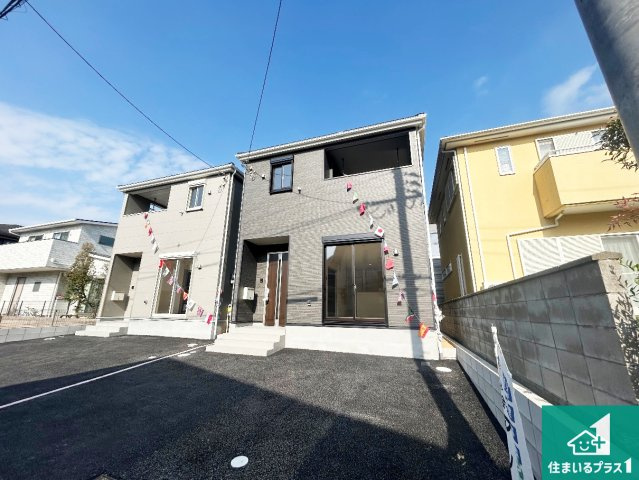 神戸市垂水区上高丸　第1期　新築一戸建ての外観|安心の10年保証！外観を美しく保ち、雨水で汚れを落とします！気になることがありましたら、お気軽にお問い合わせください！