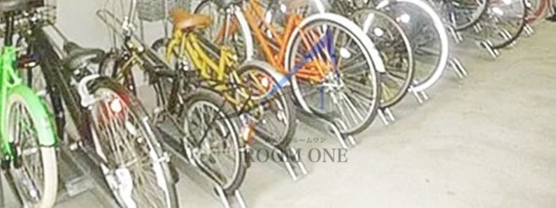 プレジールＳのその他共用部分|駐輪場です。