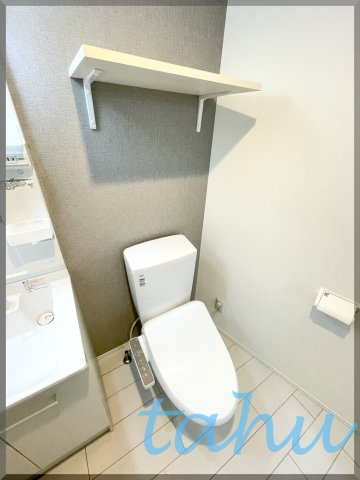 板橋区舟渡２丁目の賃貸マンションのトイレ