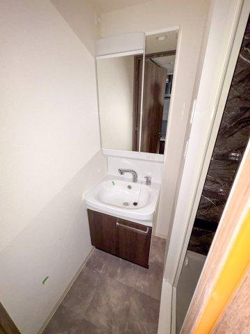 プレサンス桜川グロワールの洗面所