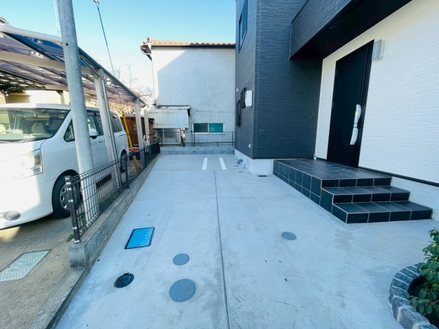 ル・ヴェルコート小手指　所沢市北中　新築戸建の駐車場|1/30　撮影
