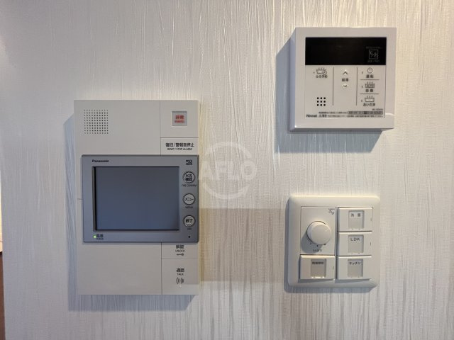 プレジオ難波のセキュリティ|プレジオ難波　モニター付きインターホン