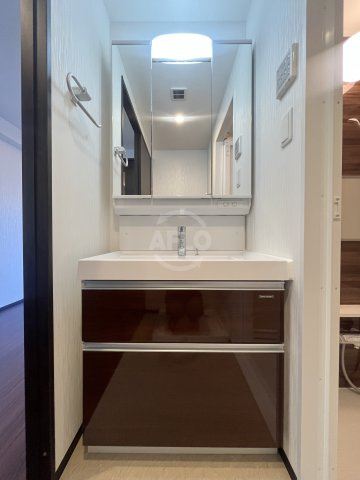 プレジオ難波の洗面所|プレジオ難波　独立洗面台