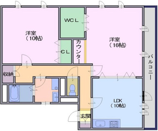 【間取り】 | 協栄ビル