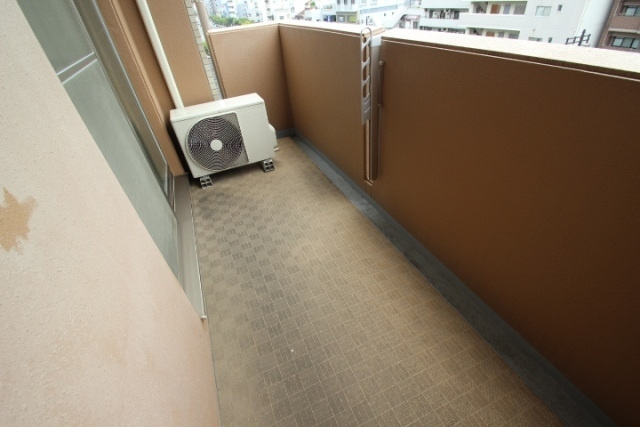 マルベニ段原南のバルコニー