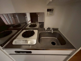 キッチンでお料理をお楽しみください