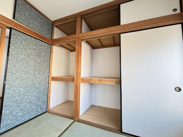 ちょっとした収納スペースも充実しています