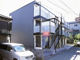 落ち着いた雰囲気の外観です