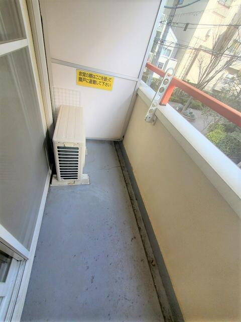 ヒューマンプラザのバルコニー