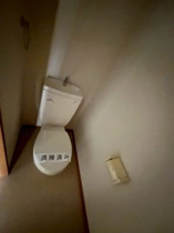 ゆったりとした空間のトイレです