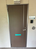 明るい玄関です