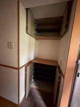 たっぷりとした収納スペースです