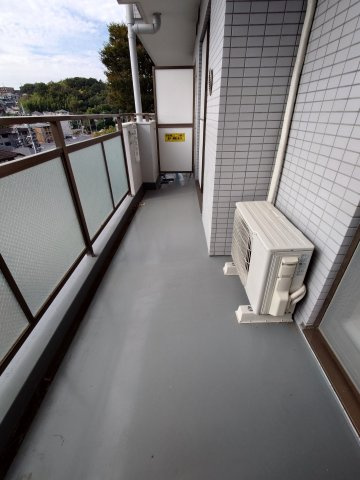 読売ランド第一マンションズのバルコニー