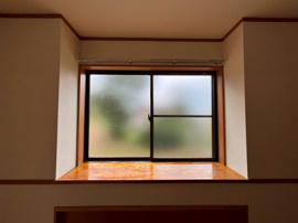 明るい室内です