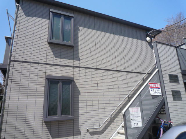 デュエットA棟の外観