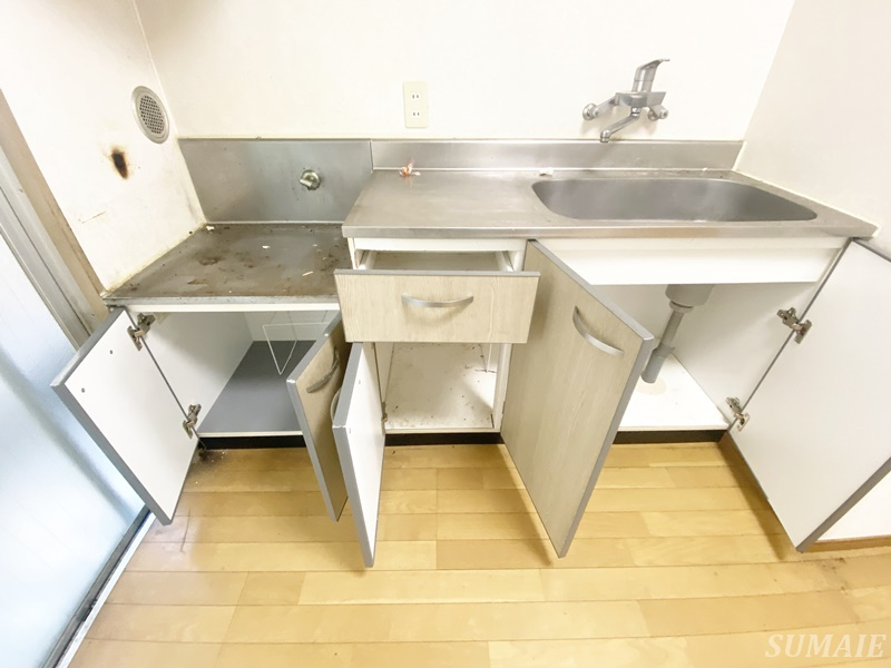 Boa Sorte 本駒込のキッチン|キッチン下収納です☆