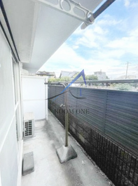 蓬莱館のバルコニー|バルコニーです。