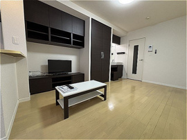 ゆったり過ごせる居間です