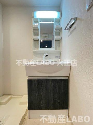 アイボリーポワント難波WESTの洗面所