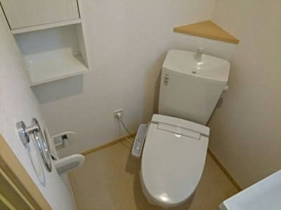 【トイレ】 | フライハイト | 落ち着いたトイレです