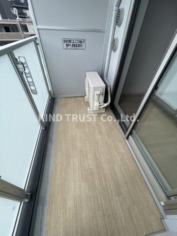 BPRレジデンス新梅田のバルコニー|お洗濯にも便利なバルコニー付き