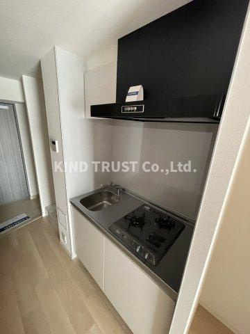 BPRレジデンス新梅田のキッチン|コンパクトなキッチンで掃除もラクラク