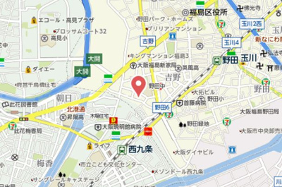 【地図】 | S-RESIDENCE福島Alovita