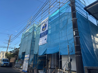 【外観】 | 保土ヶ谷区狩場町　新築分譲住宅　全２棟　今回販売２棟　１号棟 | 現地（1月25日撮影）