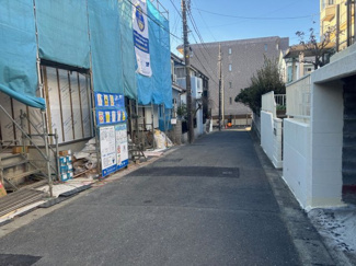 【前面道路含む現地写真】 | 保土ヶ谷区狩場町　新築分譲住宅　全２棟　今回販売２棟　１号棟 | 前面道路