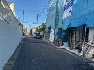 【前面道路含む現地写真】 | 保土ヶ谷区狩場町　新築分譲住宅　全２棟　今回販売２棟　１号棟 | 前面道路