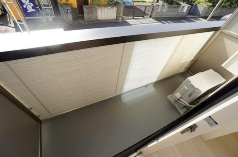 クレールレジデンスのバルコニー