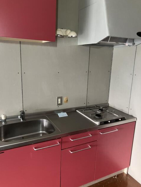 朝来市生野町円山　共同住宅のキッチン