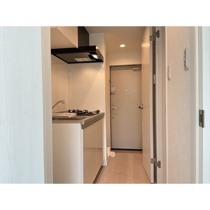 明るい玄関です