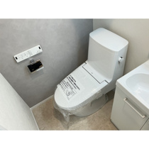 清潔感のあるトイレです