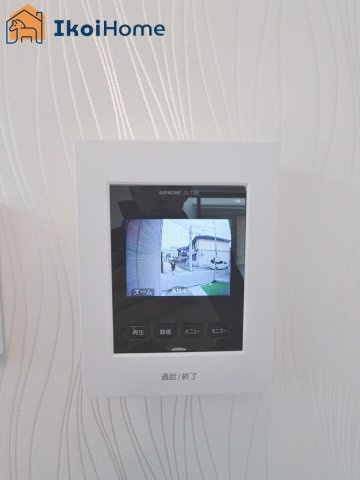 明石市大久保町大久保町　新築戸建の設備|◆同社施工例◆カラーモニターインターホンは急な来客時も安心して対応できます。
